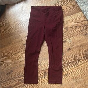 lululemon athletica Brown Leggings Slim Fit